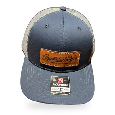 Squatchy Style Trucker Hat — Navy / Charcoal